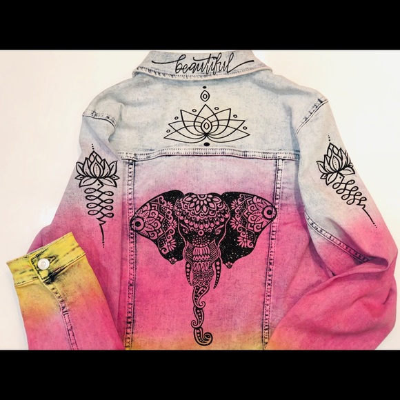 Customized jean jacket - Picture 2 of 7